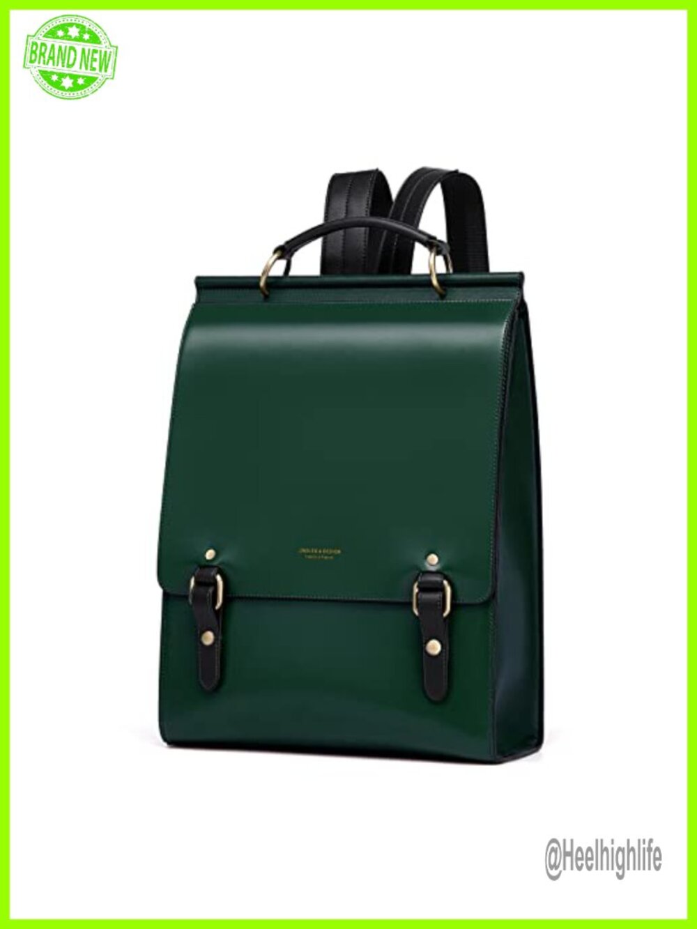 Genuine Leather Backpack Purse Travel Shoulder Bag Anti-Theft